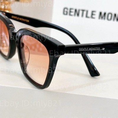 GentleMonster Sunglasses Momati 01 (OR) Black Frame Sunset color