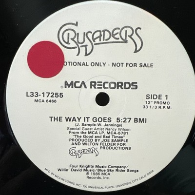 The Crusaders / The Way It Goes     LP  12  MCA 17255