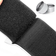 Hook and Loop Strips with Adhesive, 2 Inch X 10 Feet, Excellent Grip, Strong Sti