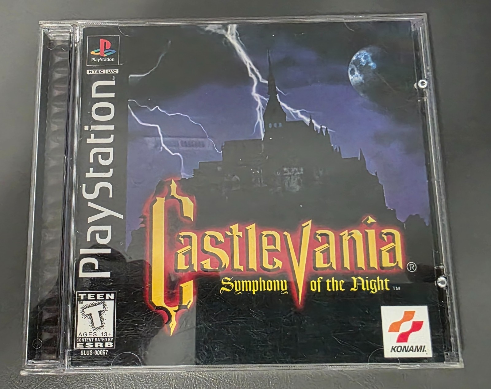 Castlevania: Symphony of the Night (PS1, 1997) Black Label CIB w/ Manual