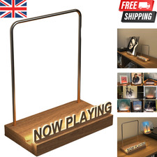 Now Playing Vinyl Record Stand LED, Vinyl Record Display Holder, Acrylic AlbumMR