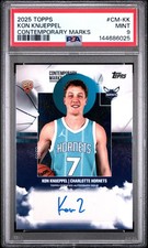 2025 TOPPS CONTEMPORARY MARKS #CM-KK KON KNUEPPEL ROOKIE RC PSA 9