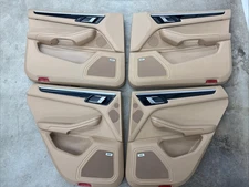 15-24 Porsche Macan Full Set Of Interior Power Door Panels OEM Tan