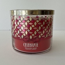 Bath & Body Works CELEBRATE 3 Wick Scented Ca...
