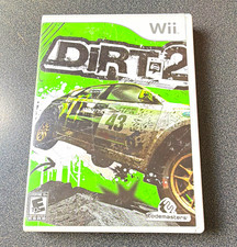 Codemasters DiRT 2 Nintendo Wii 2009 E10+ NTSC-U/C Racing Rally Manual
