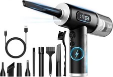 Compressed Air Duster Vacuum Cleaner-3 Gear Adjustable 4-in-1, 100000RPM New 