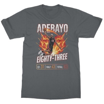 Adebayo 83 Points Tribute Eighty-Three Bam Graphic Unisex T-Shirt