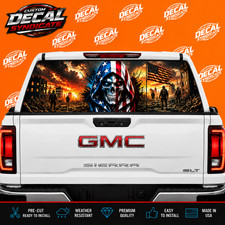 Truck Rear Window Graphic Perforated Vinyl Decal See Through Assorted Designs Truck Rear Window Graphic Perforated Vinyl Decal See Through Assorted Designs