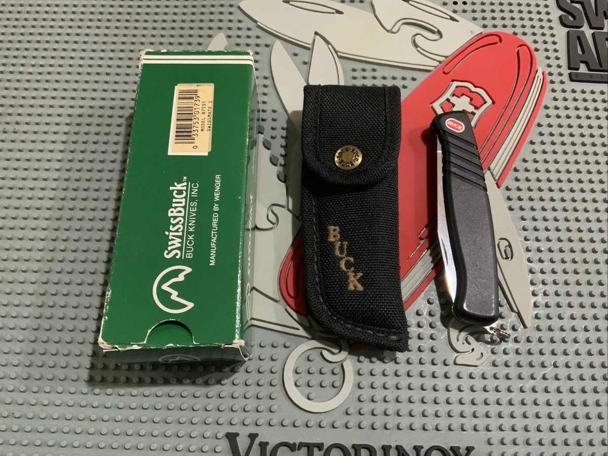 Wenger Swiss Army Knife Swissbuck SwissMate I 87551 W/ Pouch New