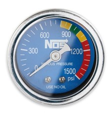 15924nos Nos Nitrous Gauge W Adapter