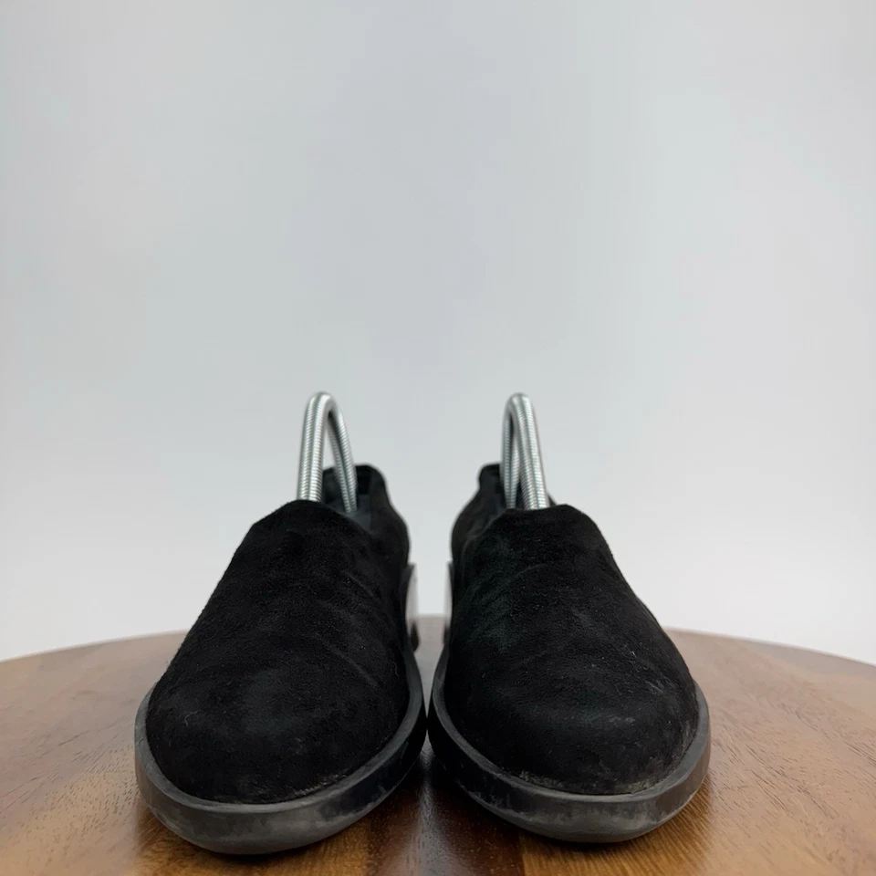 Womens Robert Clergerie Black Suede Slip On Comfort Flats Loafers Size 8 B - Image 3 of 4
