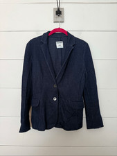 Old Navy Women  s Medium Navy Blue Soft Tshirt Blazer Jacket