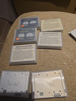 7 Colorado Memory Systems DT 250 Mini Data Cartridges, preformatted for QIC-80
