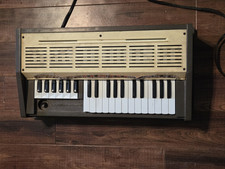 Vintage 1950 s Emenee Electric Chord Organ Model 1830 Works See Video