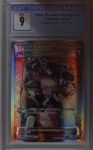 Team Rocket's Handiwork graded CGC 9 for sale on eBay