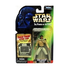 Hasbro Star Wars Action Fi Lando Calrissian in General's Gear mit Blaster P Neu