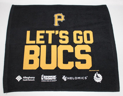 PITTSBURGH PIRATES Let s Go Bucs 2015 Wild Card Game Towel Buckos Rare