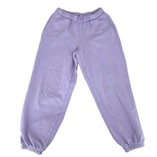 Old Navy Youth Girls Elastic Waist Sweat Pants Size 8 Pastel Lavender Pockets