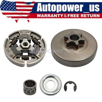 3/8'' Picco 6T Clutch Drum Spur Sprocket Bearing For STIHL MS192T MS193T Chainsaw