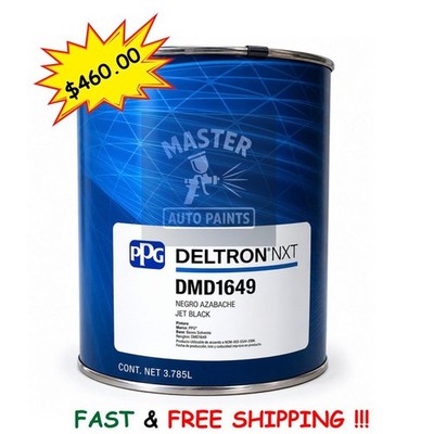 DMD1649 PPG Refinish Deltron 1 Gallon Jet Black Basecoat