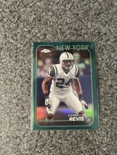 2024 Topps Chrome - Darrelle Revis #146 Green Refractor 077/250