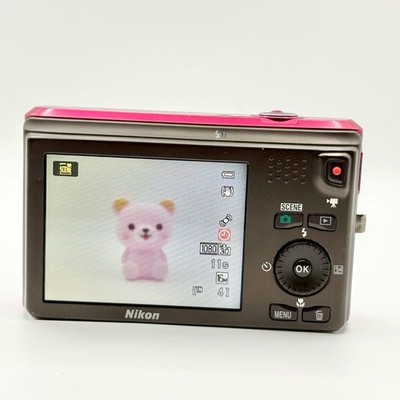 Nikon COOLPIX S6300 Pink Compact Camera 10x Zoom Full HD Tested | eBay