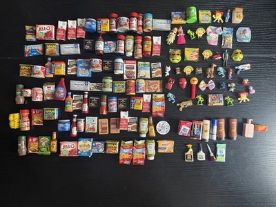 Zuru Mini Brands Huge Lot Of 130+ Pcs Mixed Toys Accessories Food Toys Houseware