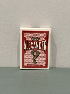 2011 New Ask Alexander Deck Playing Cards USPCC Poker Sized Limited Edition