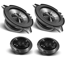 Alpine BRV-S40C 4" BassRev Series Component Speaker System