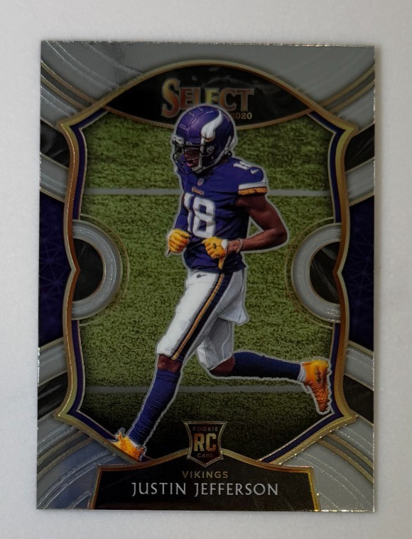 2020 Panini Select Justin Jefferson Rookie #61