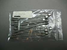 NOS - Lot of (10) SV Microwave 3.5" Semi-Flex RF Coax Cables .141"