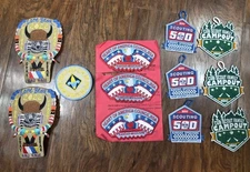 Heart of America Council Patch Lot HOAC Naish Jamboree Lone Bear 2017 - 2022 BSA