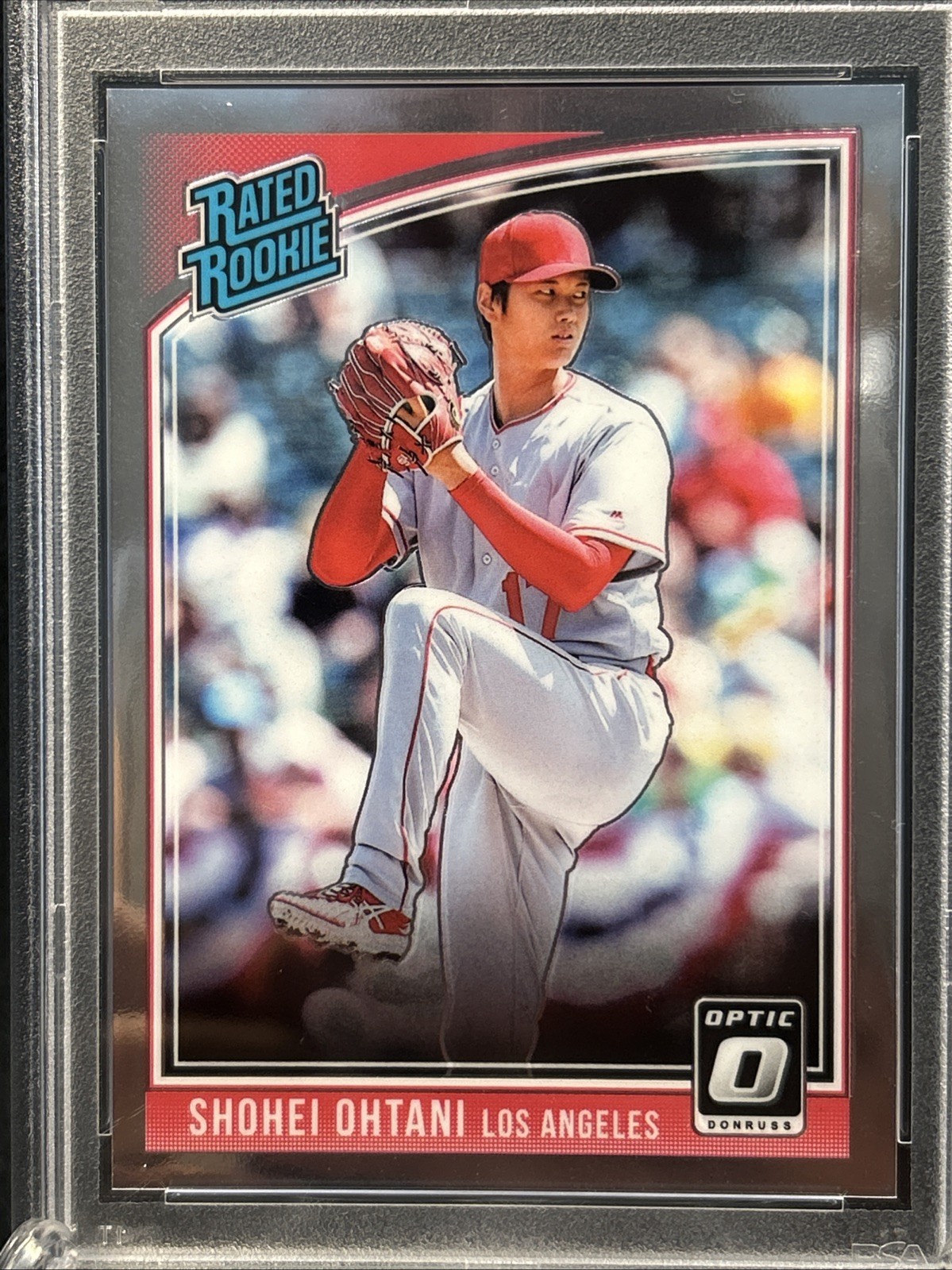 2018 Panini Chronicles Shohei Ohtani Optic Rated Rookie #180 PSA 10 Gem Mint view 2