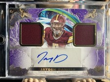 Jayden Daniels 2024 Topps Inception Franchise Foundation Rookie RPA /63