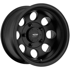 Pro Comp PA69 Vintage 16x8 5x5" -12mm Flat Black Wheel Rim 16" Inch