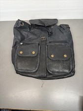 Black Rucksack Backpack Adjustable Strap Multiple Pockets Bt32