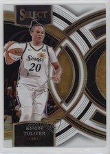 2024 Panini Select WNBA Premier Level White Prizm 36/99 Kristi Toliver #171 1jb0