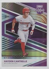 2020 Panini Elite Extra Edition Status Purple 133/249 Hayden Cantrelle #158 0g27