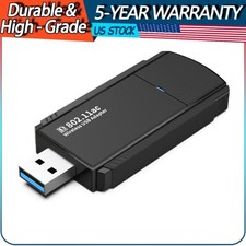 USB 3.0 Wireless WIFI Adapter 1300Mbps Long Range Dongle Dual Band Network lot