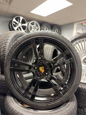 22 Inch Porsche Panamara Cayenne Wheels Tires 2853522 5x130 Set-4 New