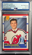 Martin Brodeur Cards, Rookie Cards and Autographed Memorabilia Guide 42