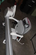 Harmar 350lb Electric Stair Chair Lift, 105" Straight Rail LLSL Exc. Cond. 2022