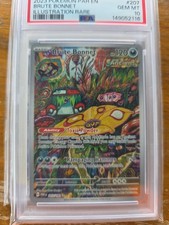 2023 POKEMON PAR EN-PARADOX RIFT ILLUSTRATION RARE #207 BRUTE BONNET PSA 10 on eBay