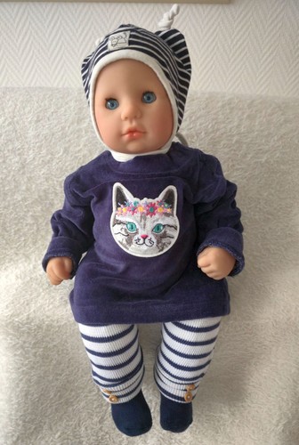 Zapf Puppe Chou Chou 48 cm Set 03 Babypuppe Spielpuppe aus 1998 mit viel Zubehör - Bild 14 von 24