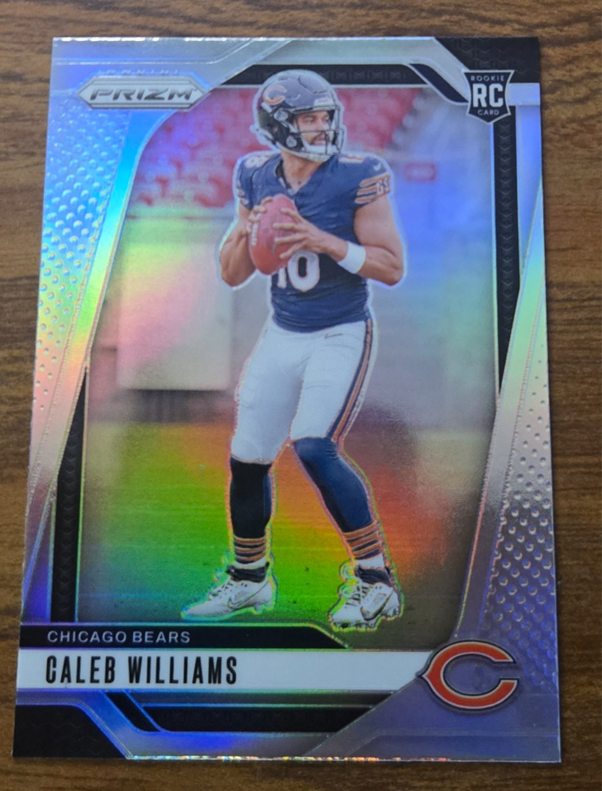 2024 Panini Prizm - Rookies Caleb Williams #301 Silver Prizm (RC) Go Bears!
