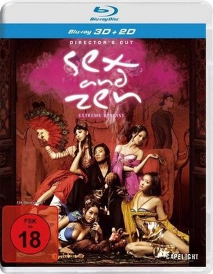 Sex and Zen - Extreme Ecstasy 3D (Director's Cut, 2D + 3D) Blu-ray NEU/OVP FSK18