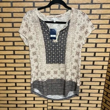 Lucky Brand Neutral Top Size Small