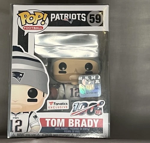 Funko Pop! NFL Tom Brady #59 Fanatics Exclusive Football Vinyl Figure