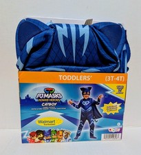 PJ Masks Catboy Toddler Size 3T-4T Halloween Costume With Mask  Cape
