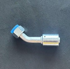 Ac Beadlock Crimp On Ac Fitting Female O Ring 45 Degree 10 Nut 10 Hose Bl1313 Ac Beadlock Crimp On Ac Fitting Female O Ring 45 Degree 10 Nut 10 Hose Bl1313